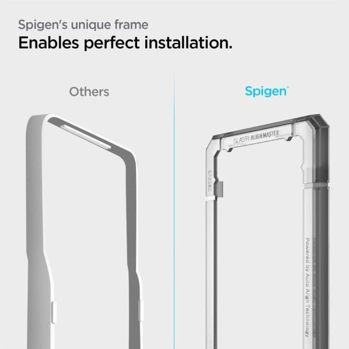 Tempered Glass Samsung Galaxy S21 FE Spigen AlignMaster Full Cover
