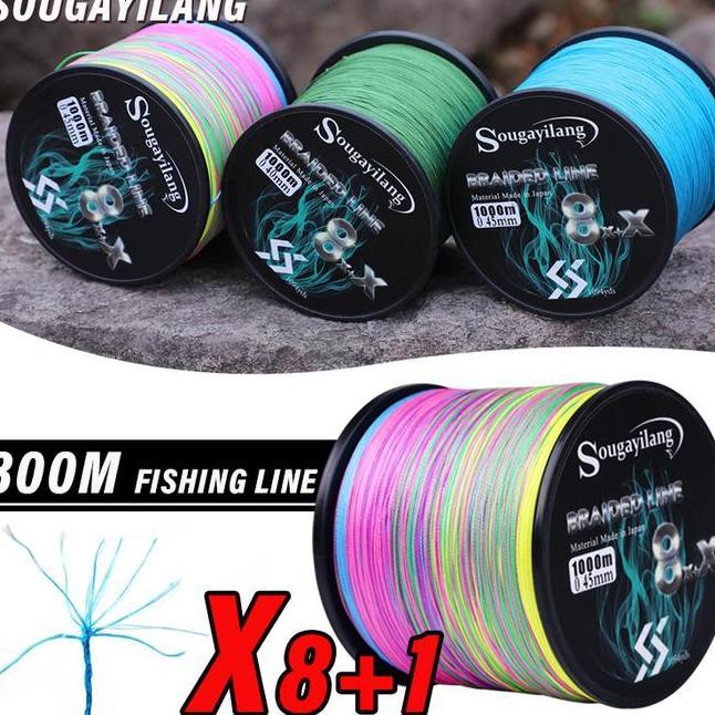 Sougayilangcodsenar Pe X9 Benang Pe Pancing 3001M 9 Helai Kepang Pe Senar Pancing Senar Pancing Mult