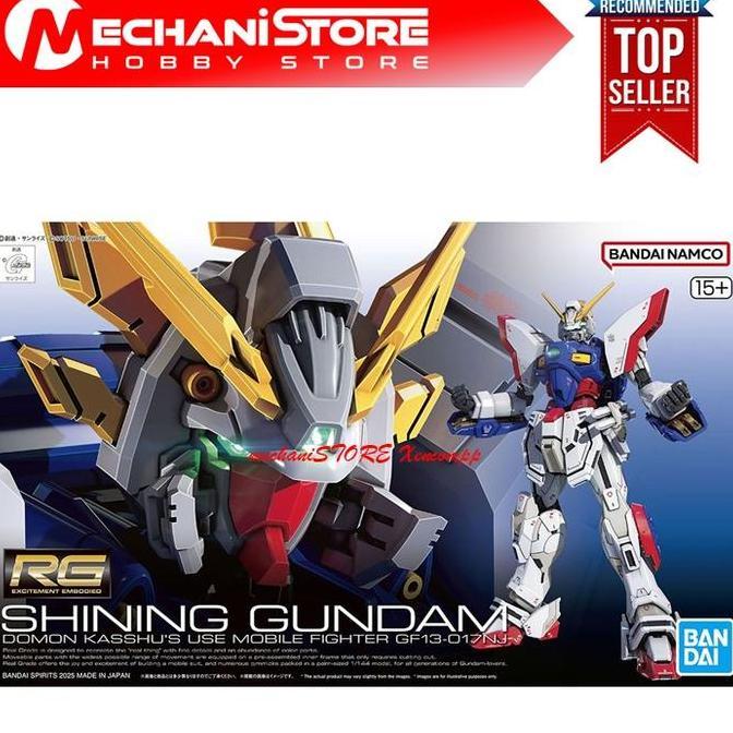 RG Shining Gundam Bandai Original