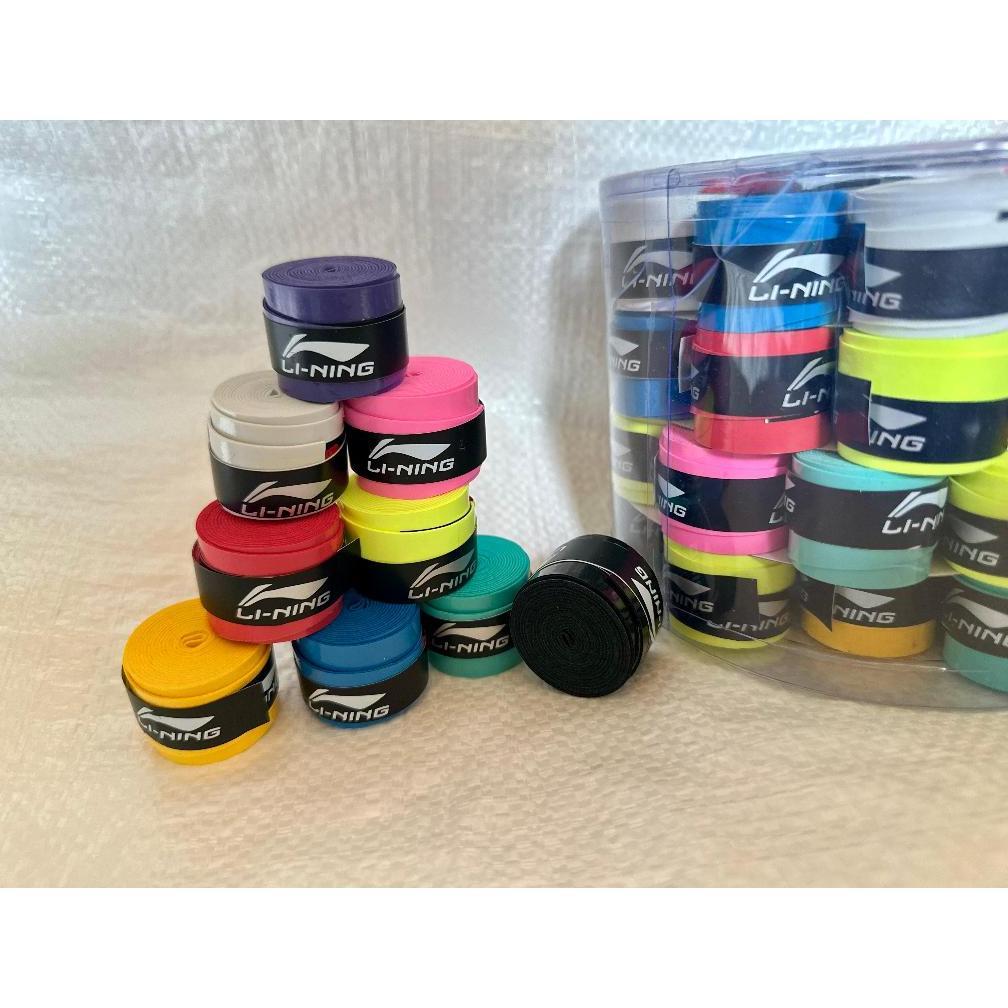 [60 PCS] GRIP RAKET BADMINTON LINING / GRIO KARET BADMINTON ANTI SLIP TEBAL