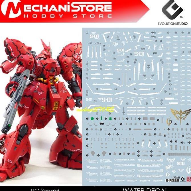 EVO Decal RG - RG29 Sazabi