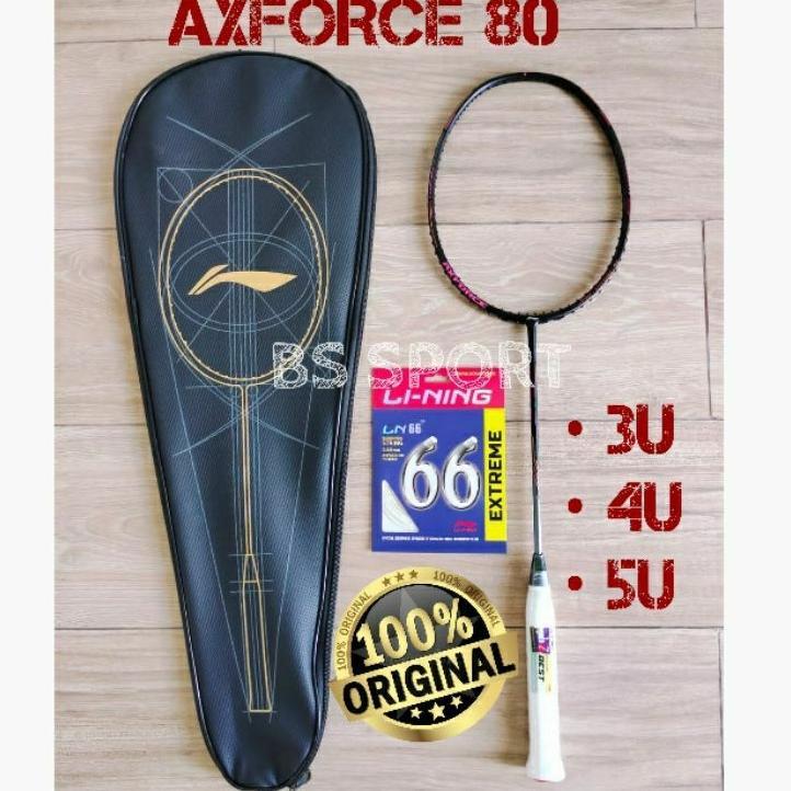 Raket Badminton Lining AXFORCE 80 AX FORCE 80 Original