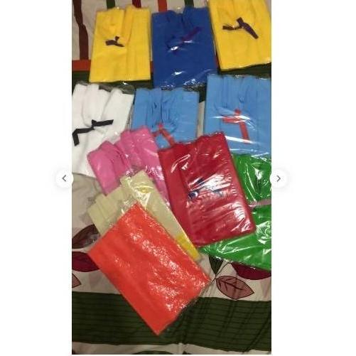 Tas Spunbond sablon 30x40x10 gramasi 75 / Goodie Bag Souvenir promosi