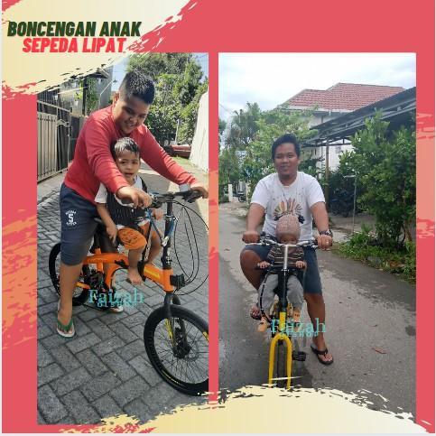 Kursi Boncengan Sepeda Lipat Anak Depan Belakang Sepeda Mtb Gunung