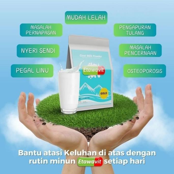 Susu kambing etawa bubuk 1 kg grade platinum susu kambing bubuk 1kg setara gomars