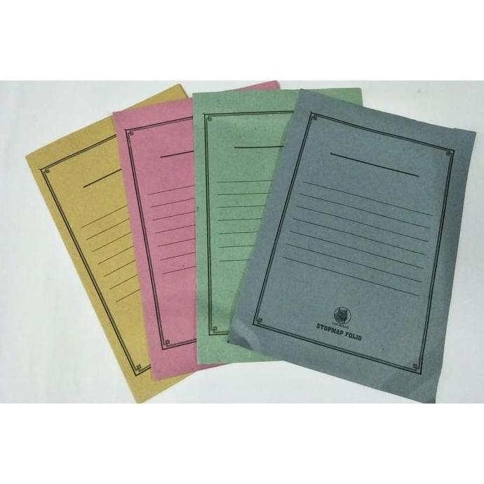 Stopmap Kertas Folio (1 Pak isi 50 Biji)