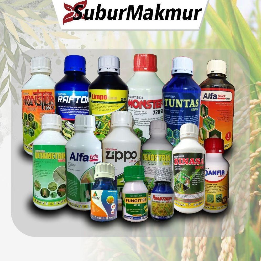 Bisa Cod Insektisida Fighter 450Sc 1Liter Bahan Aktif Siantraniliprol 220 G/L Lufenuron 230 G/L + Zp