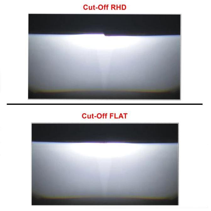 Promo VOXX LED Projie LED 3 Inch 60W Blue Lens Projector LED Laser 3.0" VOXX EX1 Lensa Biru Proyekto