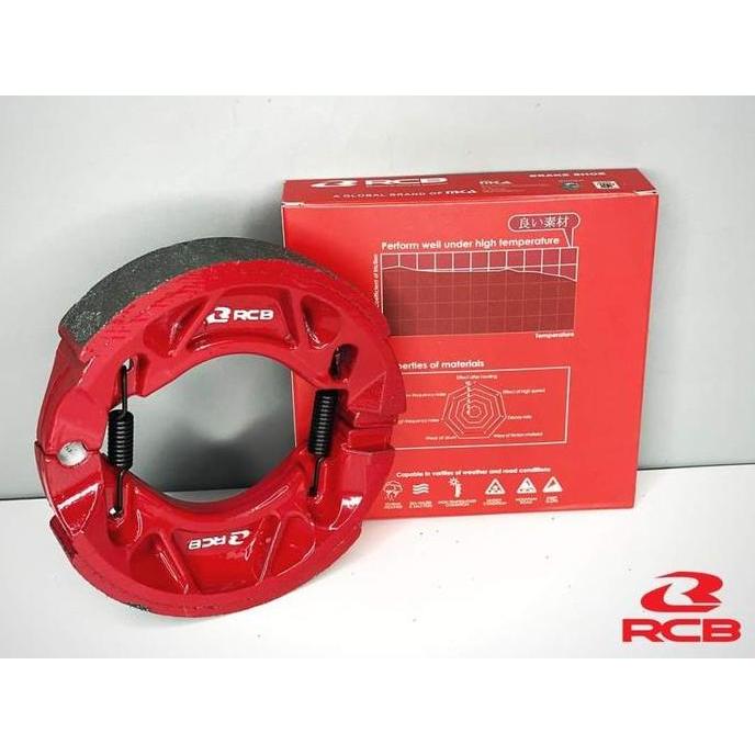 Promo KAMPAS REM BELAKANG RCB CERAMIC VARIO 150 / VARIO 125 / BEAT STREET 100% ORIGINAL CLICK Tromol