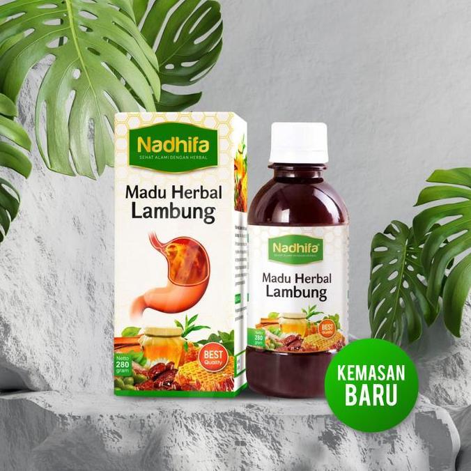 Clearx- Madu Herbal Lambung Nadhifa / Madu Sehat Lambung Nadhifa 280Gr - Madu Spesialis Maag & Typus