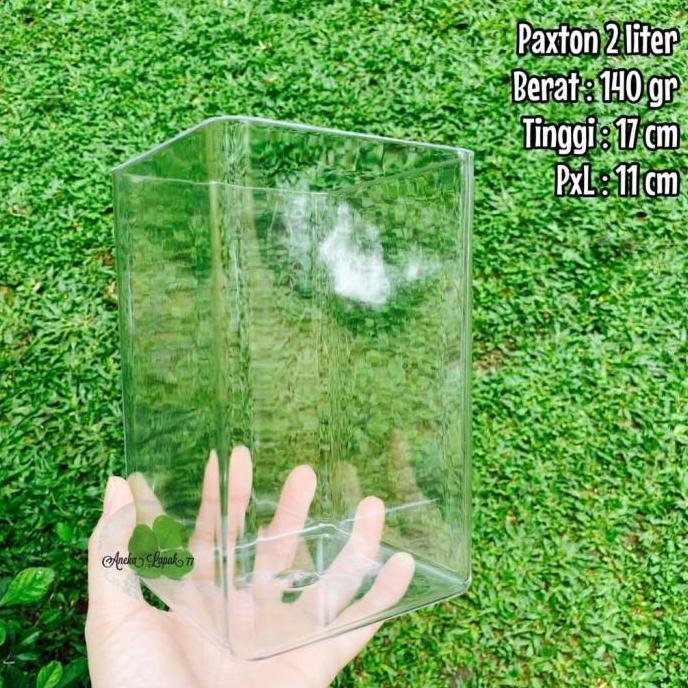 XALARA GOJEK toples paxton 2 liter cupang toples solitaire acrylic clear