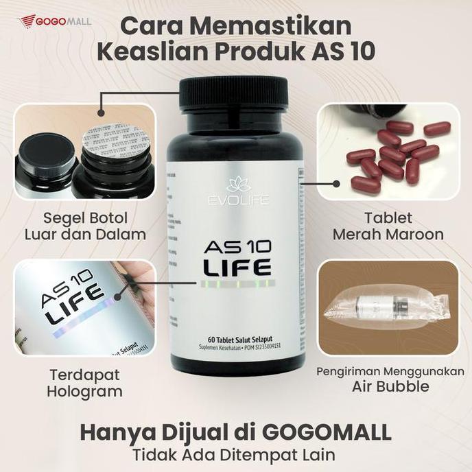 Clearx- [Bundling] Dr Laser Hi Plus Original Official Gogomall + Evolife As10 (60 Tablet) | Alat Ter