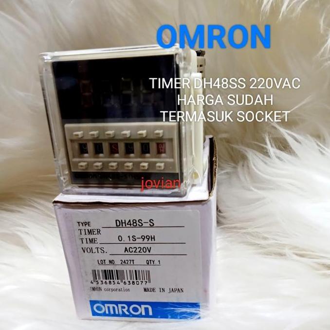 timer omron dh48s-s 220vac