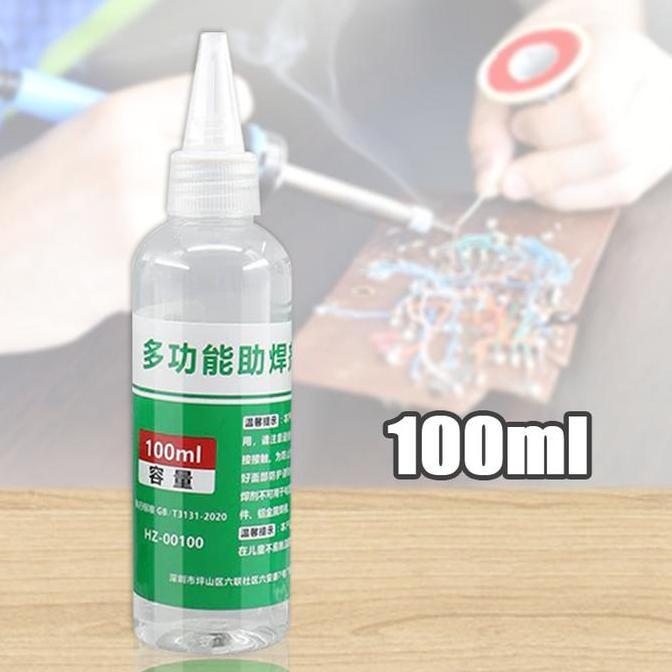 RETEKNO 100ml Flux Cair Flux Solder Stainless Steel Solder Flux Flux Perekat Solder Nikel Seng Bater