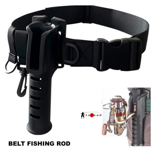 Sabuk Dudukan Joran Mancing Holder Joran Casting Multifungsi Allshop