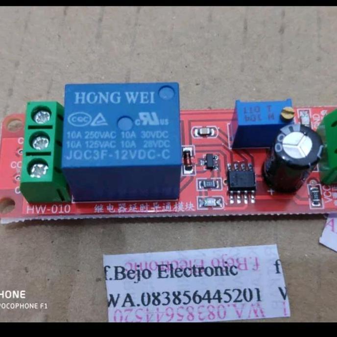 timer delay Ne555 relay 1Ch timer delay ON OFF