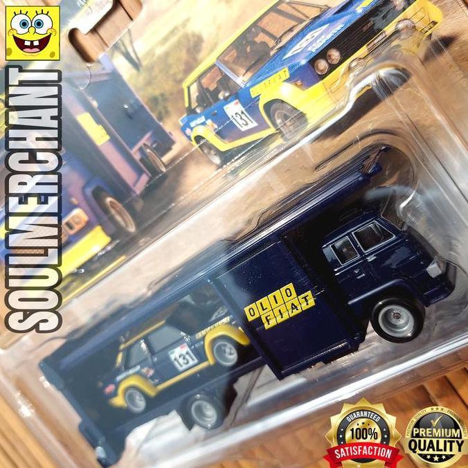 Hot Wheels Team Transport Fiat 131 Abarth Second Story Lorry
