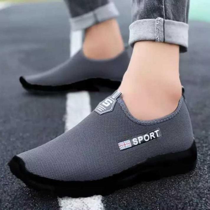 TERMURAH Sepatu Pria Tanpa Tali Slip-On / Sepatu Slip On Pria
