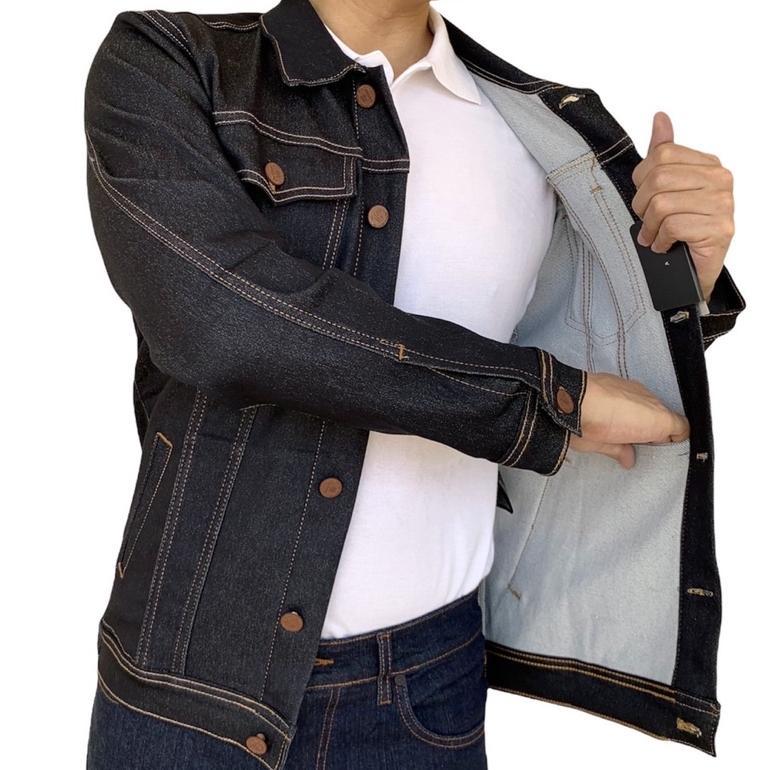 CUCI GUDANG JACKET JEANS PRIA REGULER ORIGINAL DIESEL STRETCH- JAKET JEANS DIESEL