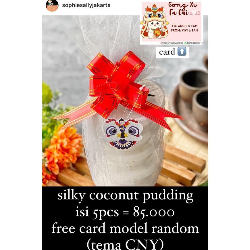 Silky Pudding Cup isi 5 Hampers Imlek / CNY Edition 2023