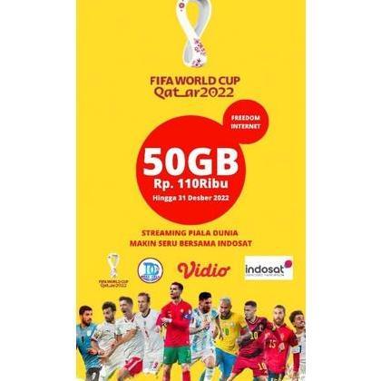 perdana indosat 50gb kuota nasional