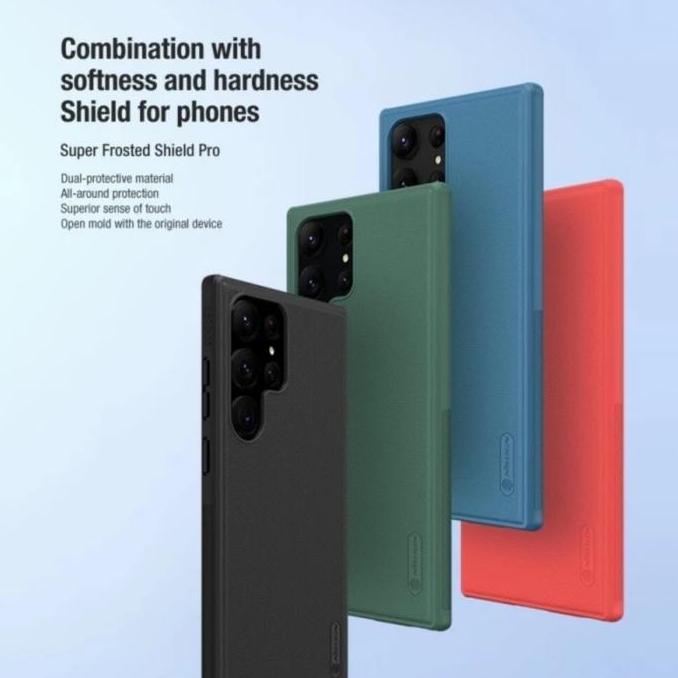 TERLARIS - Samsung S22 Ultra Nillkin Frosted Shield Pro Case Nillkin Hardcase