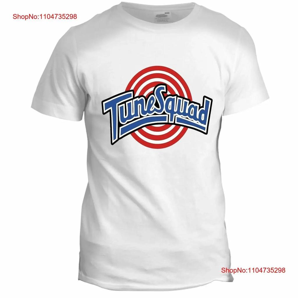 Tune Squad T Shirt official Cartoon Movie Retro Basketball 90s Film Mens vintage Washed streetwear C