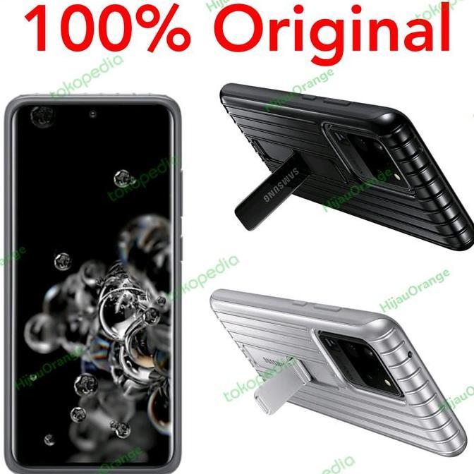 BEBAS ONGKIR - Samsung Galaxy S20 Ultra Plus Original Protective Standing Cover Case