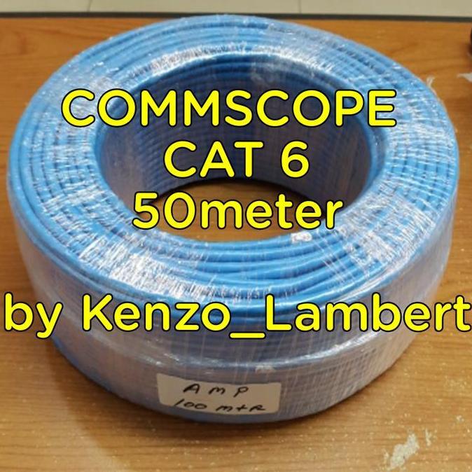 NEW kabel lan utp cat 6 COMMSCOPE 50meter / COMMSCOPE CAT 6 / COMMSCOPE