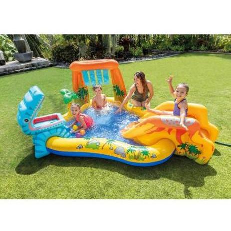 ORCHID Intex Kolam Bermain Anak Intex 57444 Play Center 2.49m x 1.91m x 91cm Kolam Renang Anak Porta
