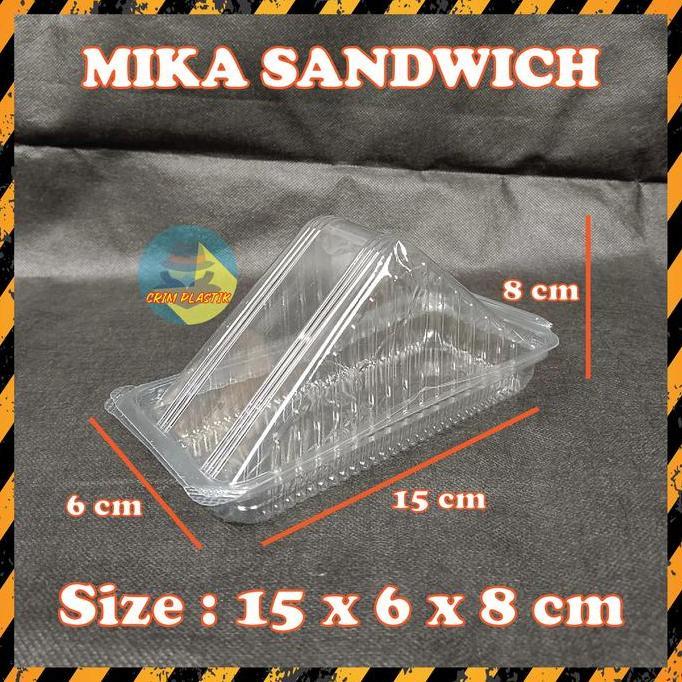 Mika Sandwich Segitiga | Mika Sando Buah | Mika Sandwich Buah