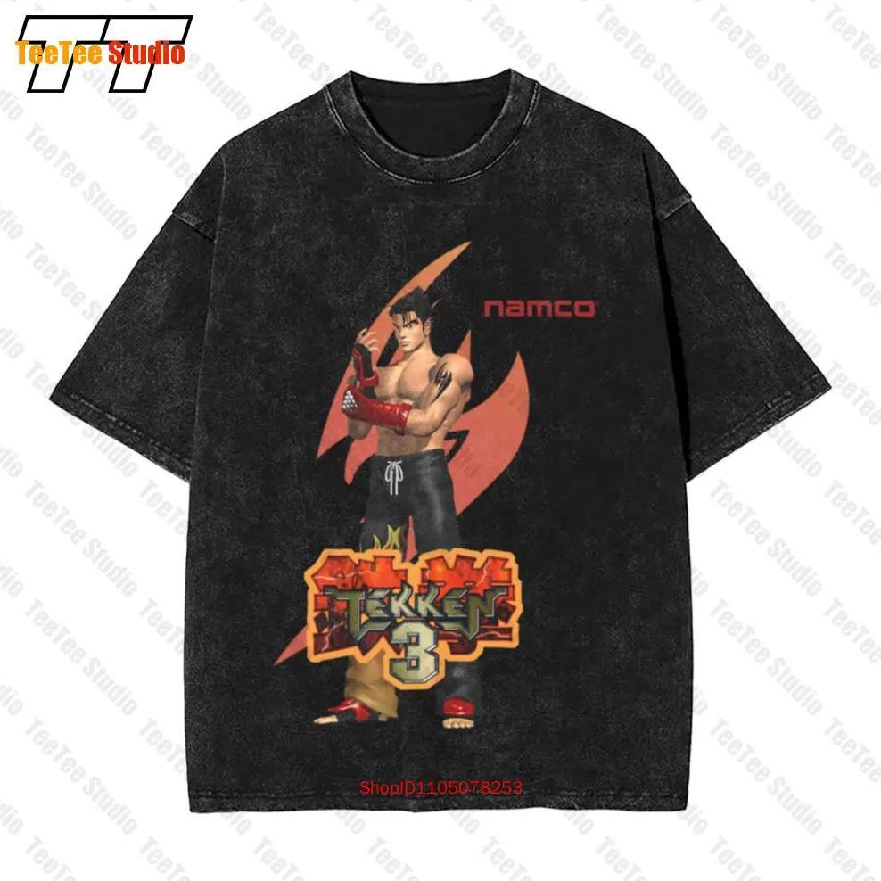 Tekken 3 Namco Arcade Video Game Vintage Oversized T-Shirt 1SJS