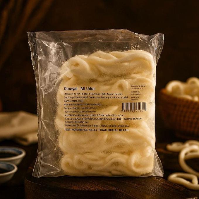 Duroyal Udon Noodle - Frozen Udon - Mie Jepang Udon Makanan Instan Ramen