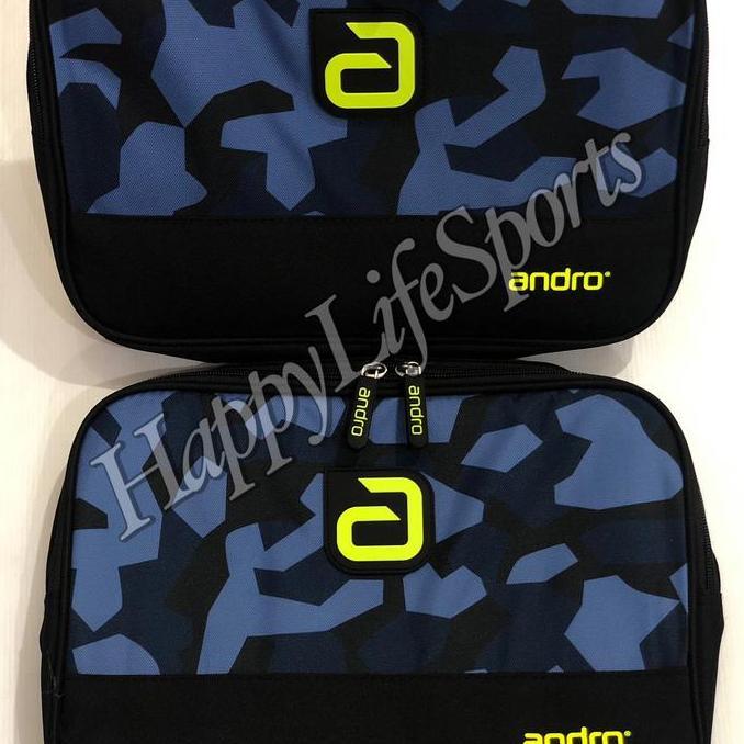 TERMURAH - [ORIGINAL] Tas Cover Persegi Bet Pingpong Andro Fraser