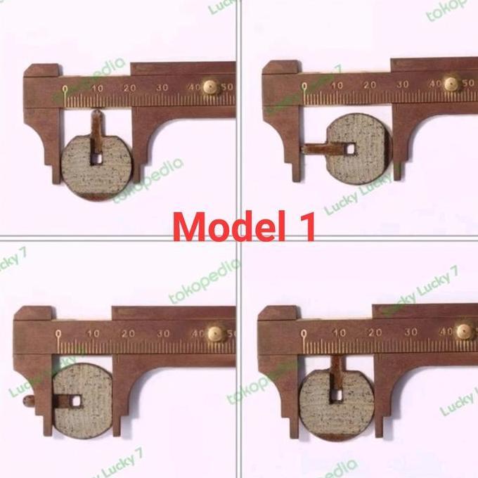 Murah Kampas Rem Cakram Sepeda Brake Pad Sepeda Model Bulat Kampas Rem Sepeda Non COD
