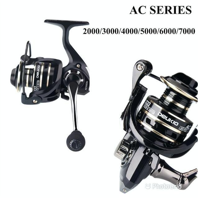 REEL PANCING DEUKIO SPOOL METAL AC2000-7000 SPINNING REEL MAX DRAG 8KG