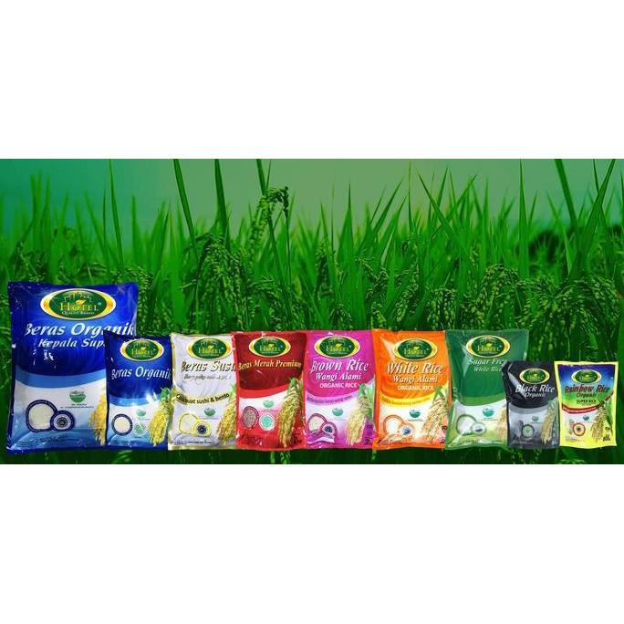 Beras Merah HOTEL 2kg - Beras Merah Organik HOTEL-HOTEL Beras Organik GS