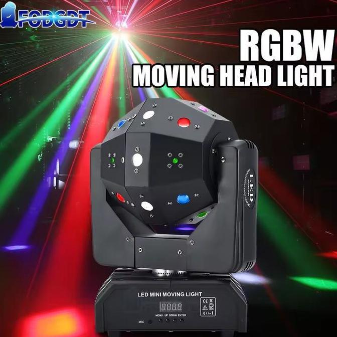 LED Moving Head Beam Laser Lampu Disco Lighting Panggung terlaris