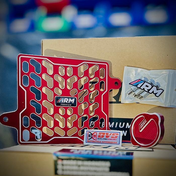 Cover Radiator Plus Cap Radiator Vario 125 150 Pcx 150 Original Dan Terpercaya