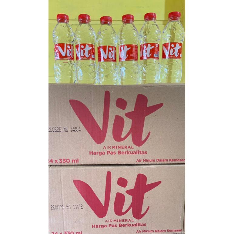 (GRATIS ONGKIR) AIR MINERAL VIT MINI 330ml isi 24 botol