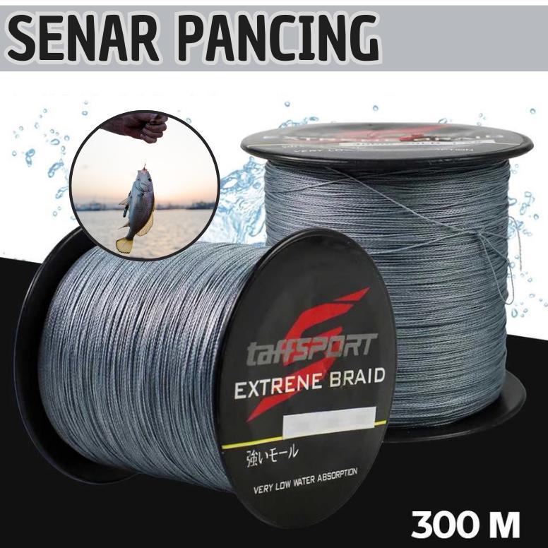 Senar Pancing PE 1.2 Tali Benang 0.18mm Memancing Fishing Line Spectra Soloplay Extreme 300M Kuat An