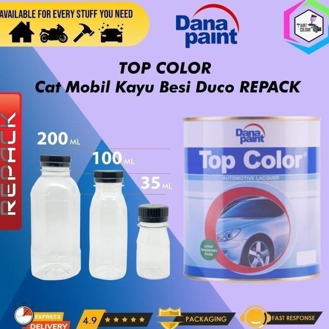 TOP COLOR 2651 Stone Grey - Cat Mobil Kayu Besi Duco