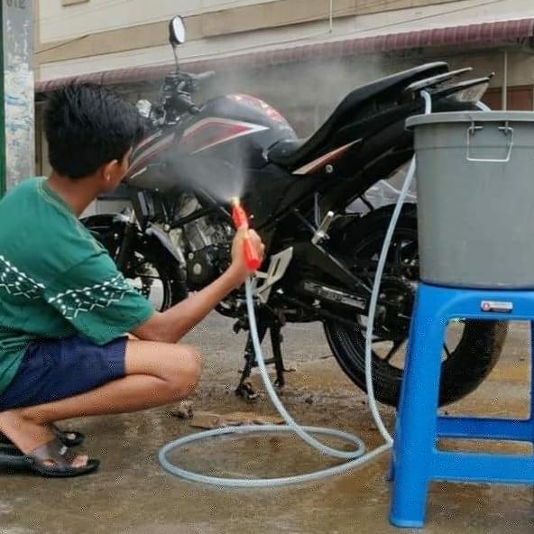 Alat Cuci Steam Mini Portable Motor Mobil Bergaransi