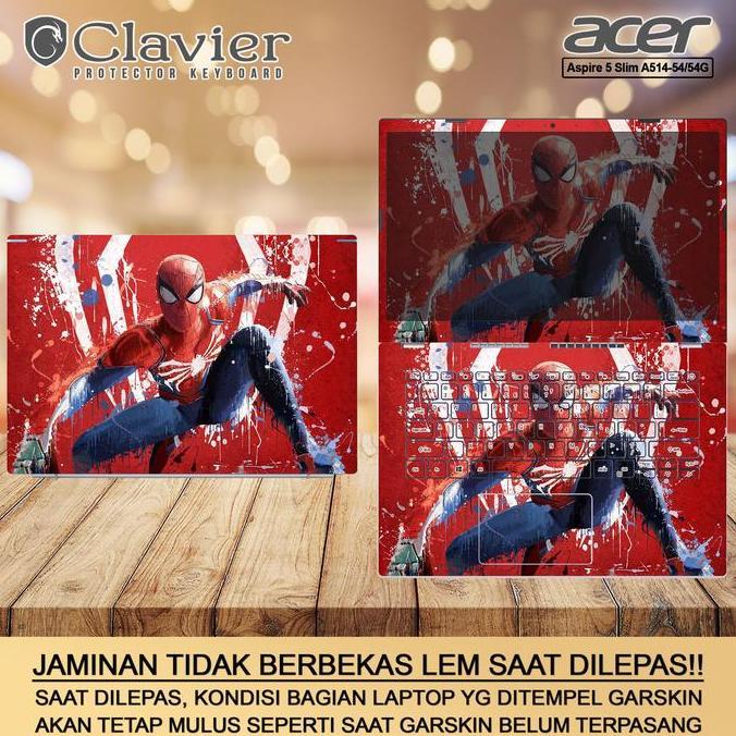 HARGA DISC - Cover Garskin Laptop Acer Aspire 5 Slim A514-54G-78MW 78WV 38QM Karbon