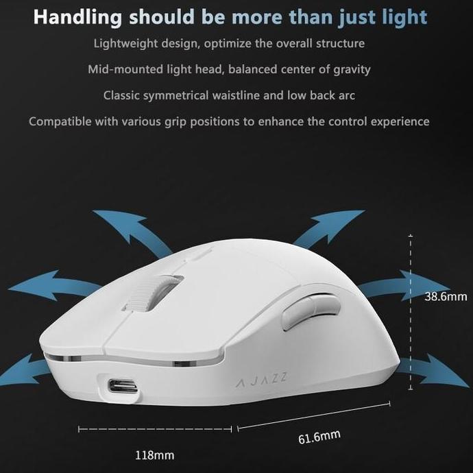 Ajazz AJ199 / AJ-199 Wireless Lightweight Gaming Mouse