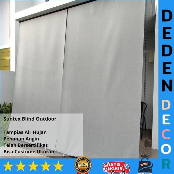 Terlaris Suntex Blind | Tirai Blind Outdoor | Roller Blind Outdoor