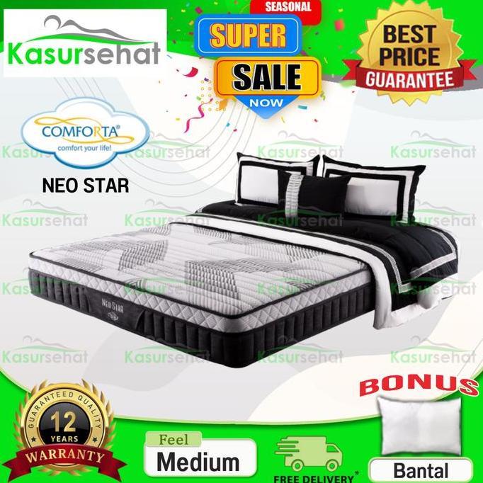 Terlaris Comforta Kasur Springbed Neo Star - Kasur Saja 160X200