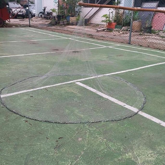 jala kecrik jala ikan 1,3 meter bisa untuk udang jala lempar jala sungai