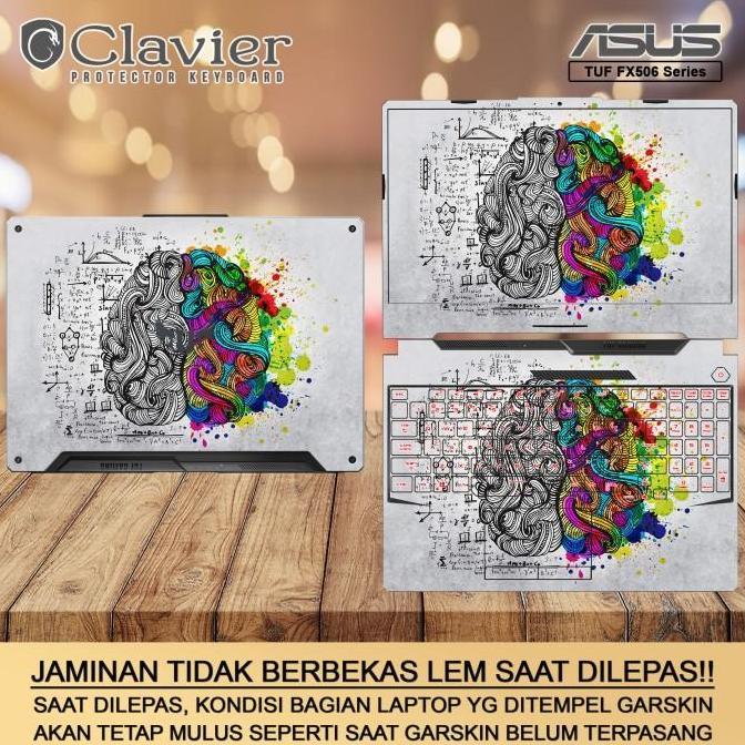 NEW Cover Garskin Laptop Asus TUF F15 FX506 FX506H FX506HE FX506HM Bening