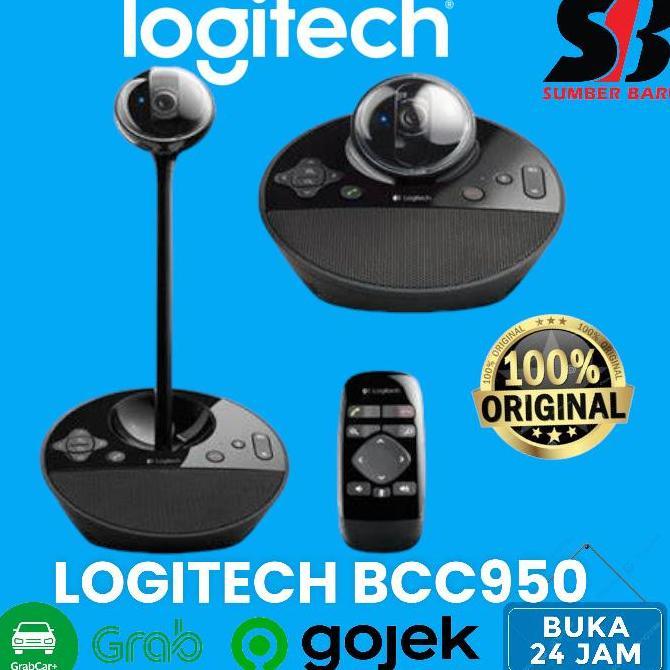 HARGA DISC - LOGITECH WEBCAM BCC950 CONFERENCE CAM WEBCAM BCC 950